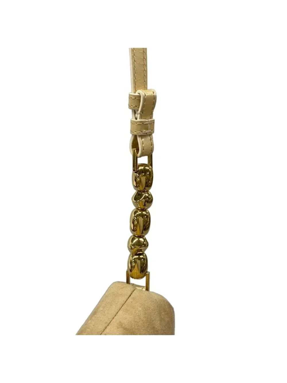 Dior Shoulder Bag Maris Pearl Beige Leather